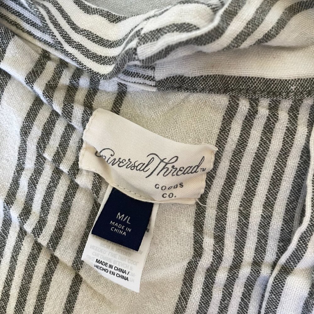 Striped Caftan Robe - Picture 2 of 3